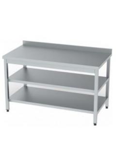 160x60x85 cm Work Bench With Intermediate Shelf and Bottom Table MRS-EN-181