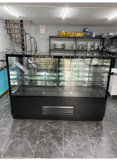 Cake Cabinet Black Model PDB0011 A+