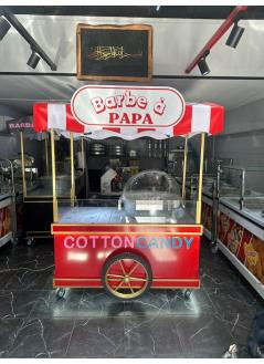Cotton Candy Cart Red