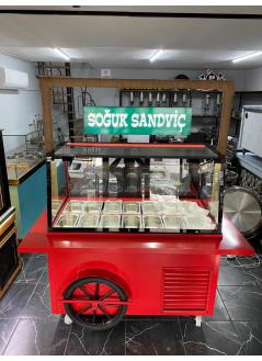 Breakfast and Cold Sandwich Counter Portable Model 162 A + MRS-EN-211