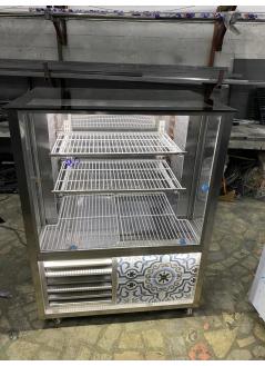 Kebab Cabinet Front Marble Decorated KDM9966 A +