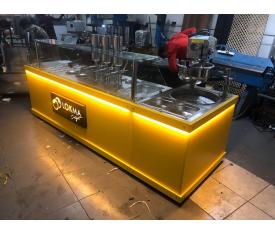 Lokma Casting And Chocolate Filling Machine L Yellow Decor MRS-EN-281