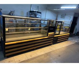 Wet and Dry Cake Cabinet Horizontal Model 1663 A + MRS-EN-246